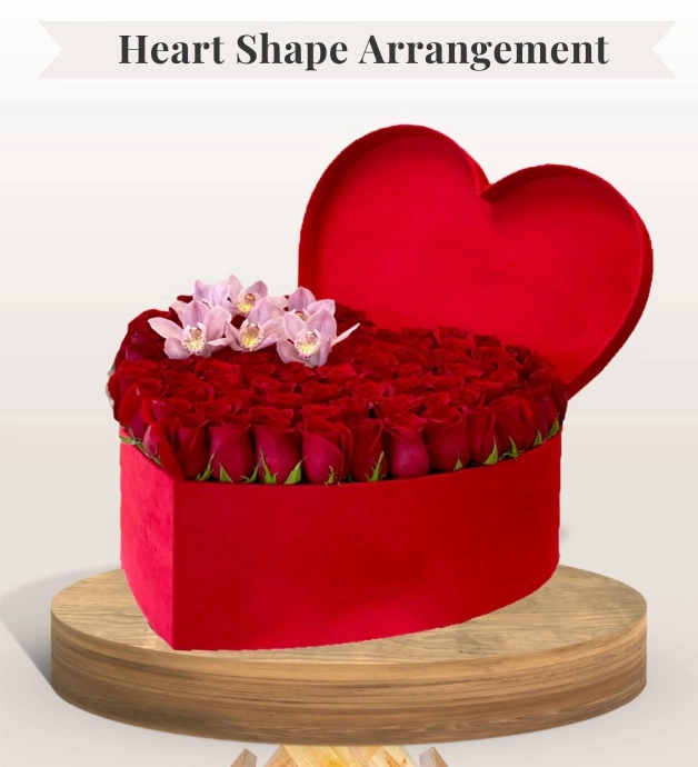 Heart Shape Arrangement